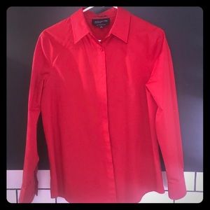 Women’s Red button down